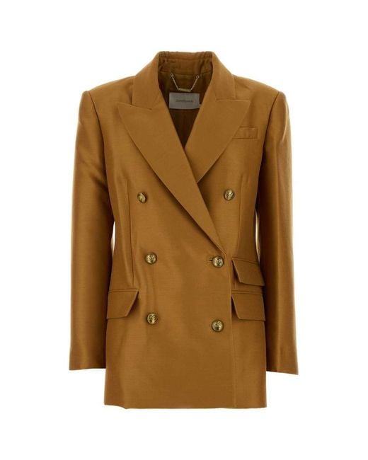 Zimmermann Brown Jackets And Vests