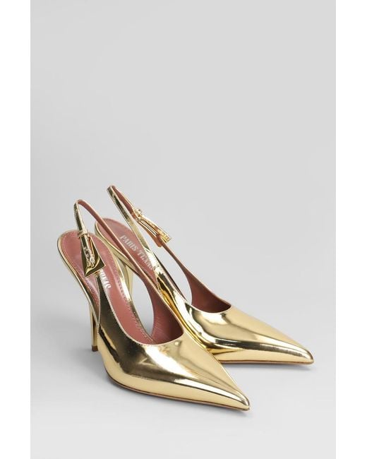 Paris Texas Metallic Jessica Slingback 95 Pumps