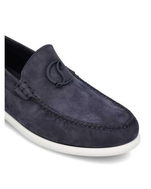 Christian Louboutin Blue Low Shoes for men