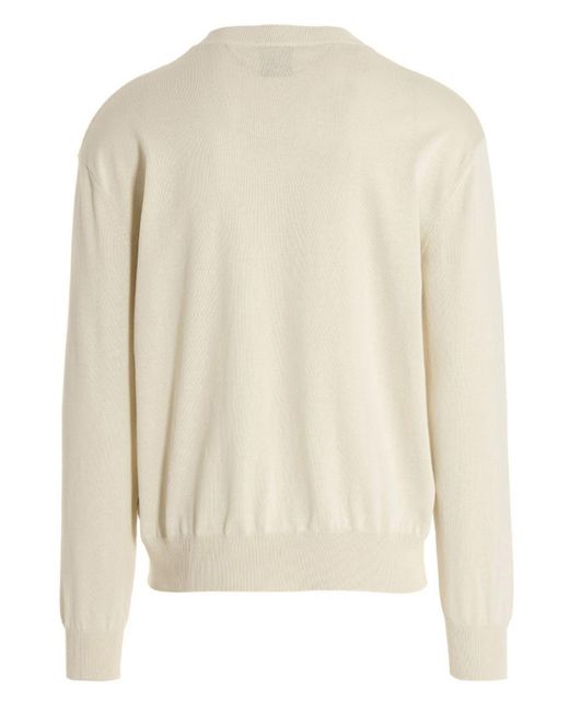 Marcelo Burlon White 'Sunset Cross’ Sweater for men