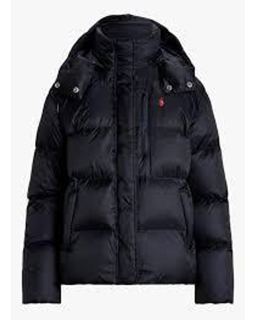 Polo Ralph Lauren Black Crly Jkt-insulated-coat