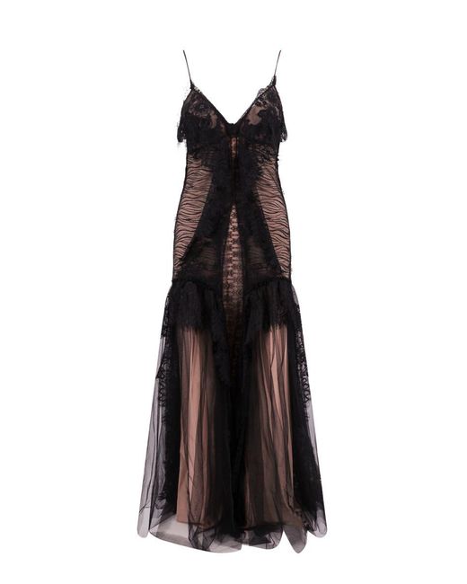 Alberta Ferretti Black Dress