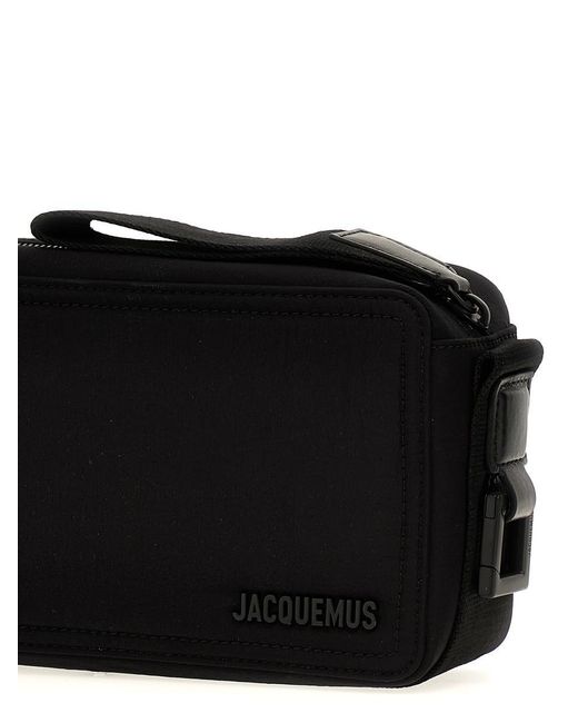 Jacquemus Black Le Cuerda Horizontal Crossbody Bags