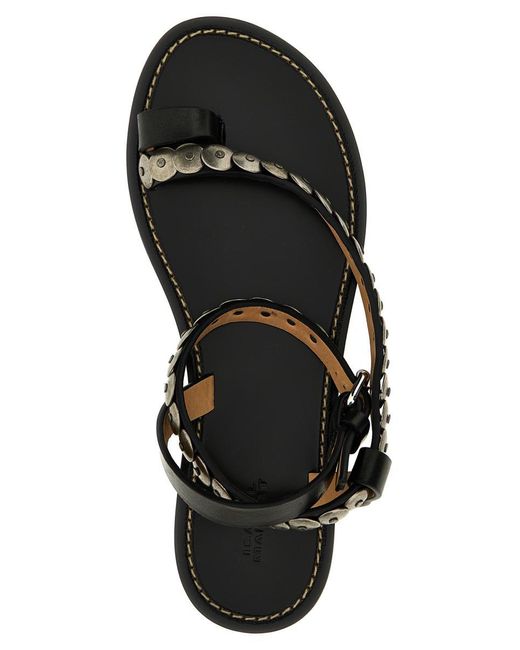 Isabel Marant White 'Melte' Sandals