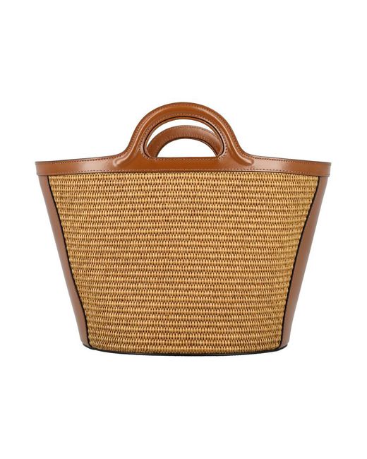 Marni Brown Tropicalia Small Bag