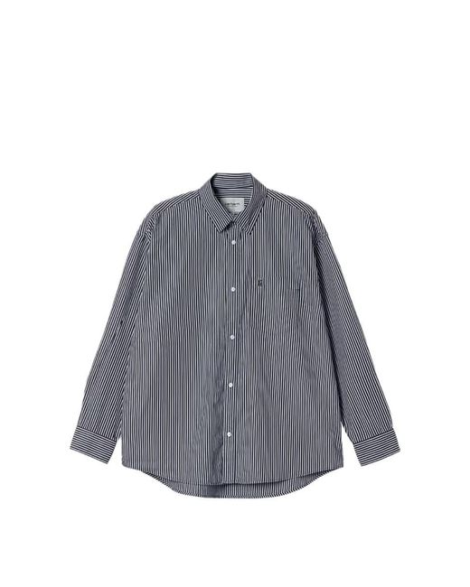 Carhartt Gray L/S Notus Shirt for men