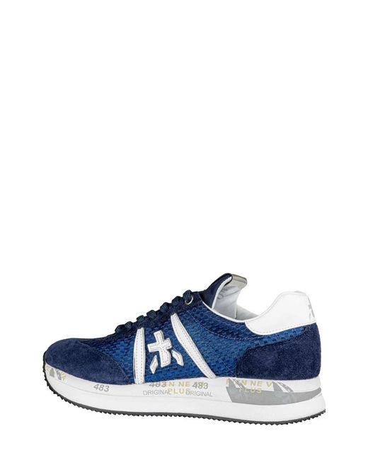 Premiata Blue Sneakers