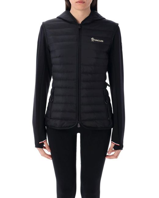 Moncler Genius Blue Padded Zip-Up Hoodie
