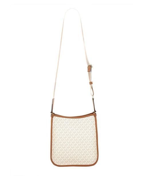 Michael Kors White Shoulder Bag Raven Large