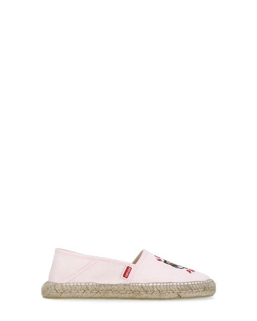 KENZO Pink Flat Shoes