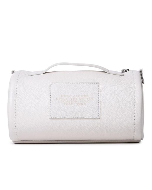 Marc Jacobs White Cream Leather Duffle Bag