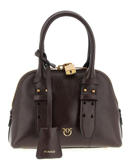 Pinko Black 'bowling Mini' Handbag