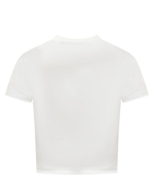 DSquared² Gray Icon Collection T-Shirt Icon Darling Fit