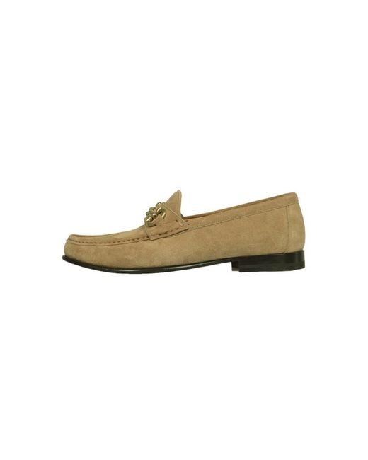 Brunello Cucinelli Brown Flat Shoes for men
