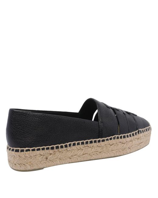 Tory Burch Black Flat Shoes