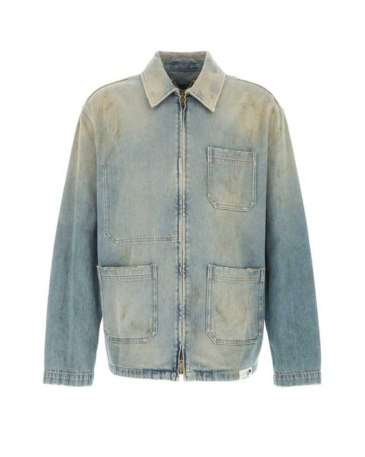 Golden Goose Deluxe Brand Blue Dani Jacket