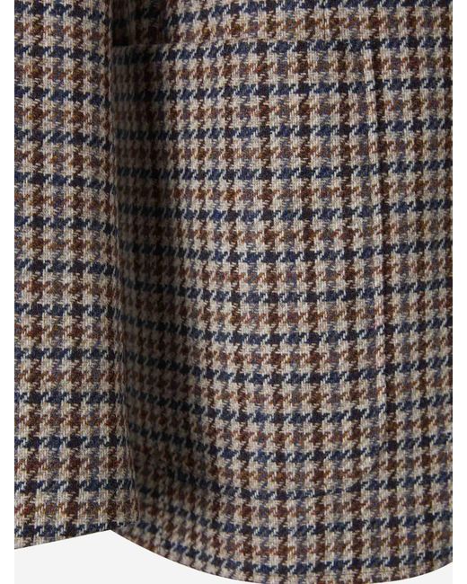 Canali Brown Ultralight Wool Blazer for men