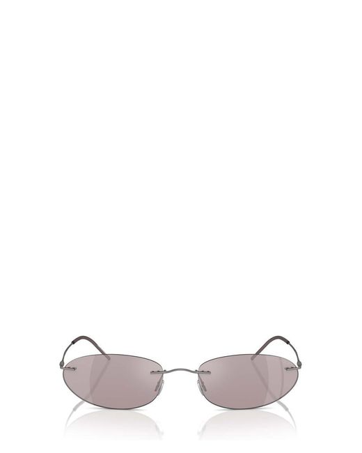 Giorgio Armani White Sunglasses