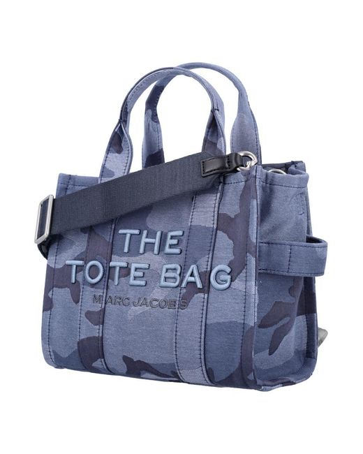 Marc Jacobs Blue The Small Camo Tote Bag