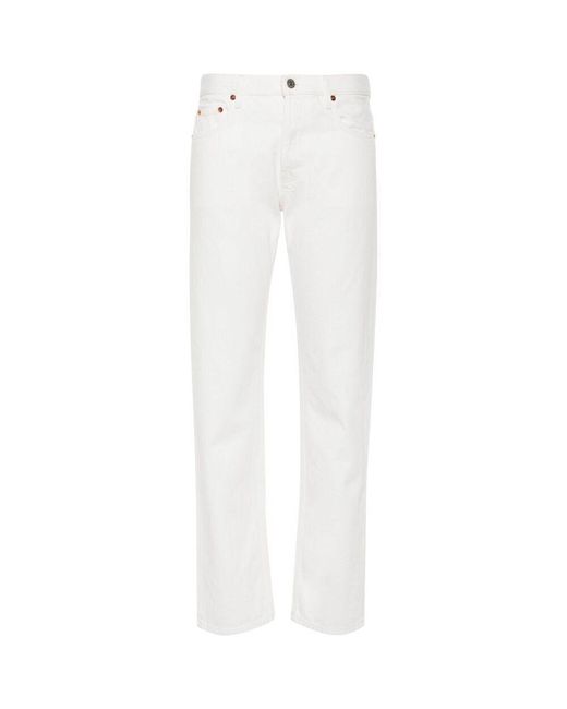Sporty & Rich White Jeans
