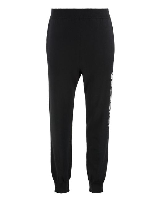 Givenchy Black Wool Track Pants for men