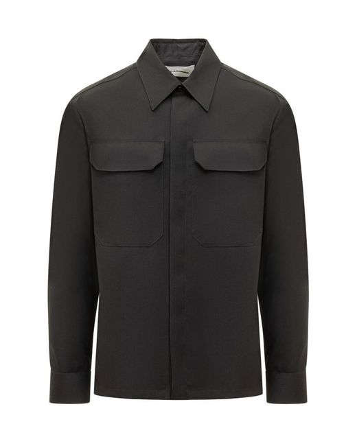Jil Sander Black Shirt 66 for men
