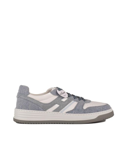 Hogan Gray And Light H630 Sneakers for men