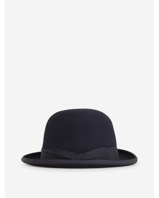 Lock & Hatters Blue Supreme Homburg Hat for men