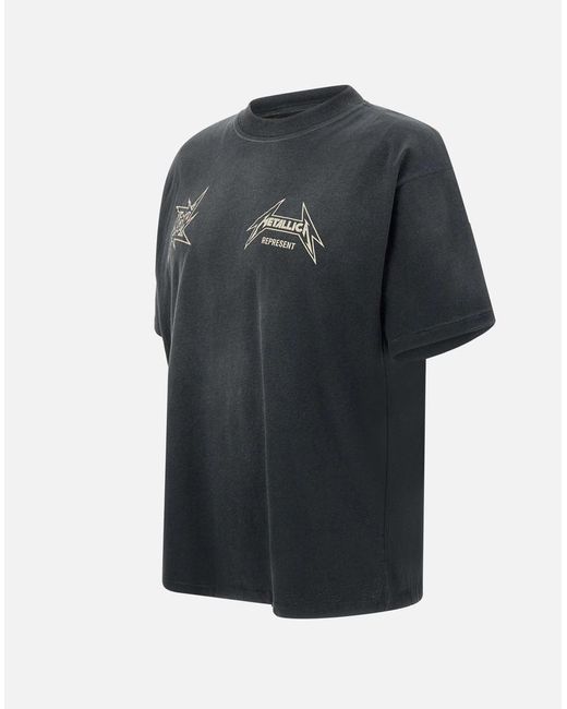 Represent Black T-Shirts And Polos for men