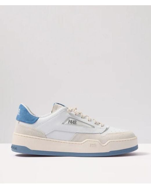 P448 White Sneakers for men
