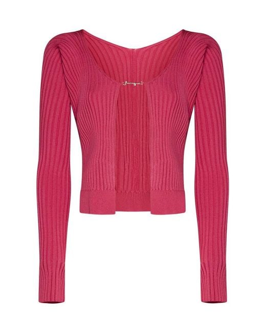 Jacquemus Red Sweaters