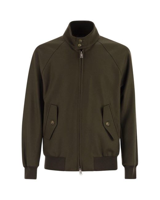 Baracuta Green G9 Melton for men