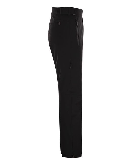 Moncler Black Padded Ski Trousers for men