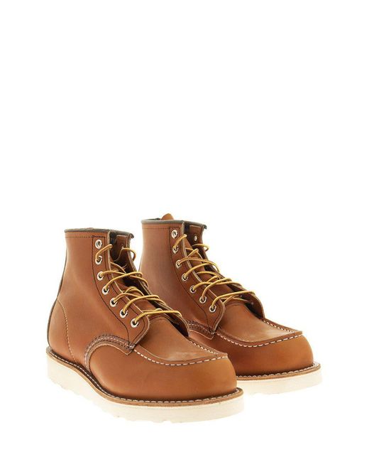 Red Wing Brown Wing Shoes Classic Moc 875 for men