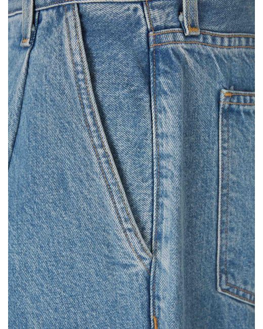 Agolde Blue Cotton Jeans Pincers