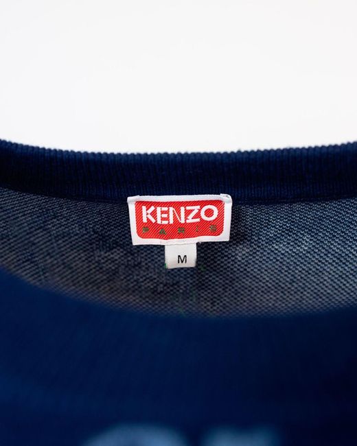 KENZO Blue Jumper for men