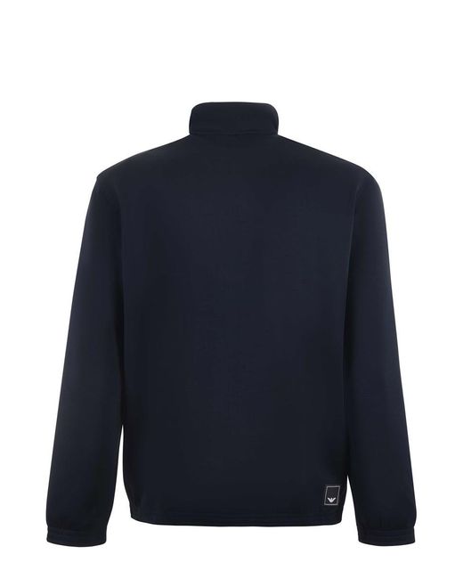 Emporio Armani Blue Sweaters for men