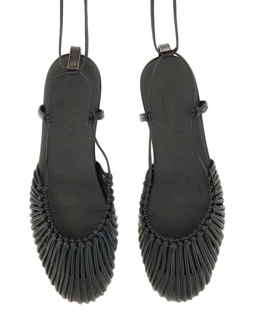 Hereu White Mantera" Sandals