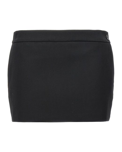 Wardrobe NYC Black Mini Skirt
