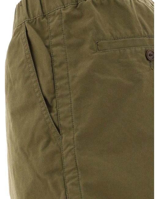 Nanamica Green "Light Easy" Shorts for men