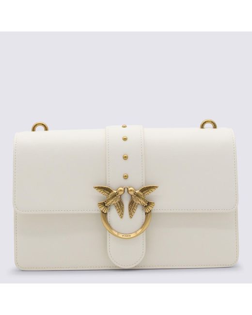 Pinko White Bags.. Ivory