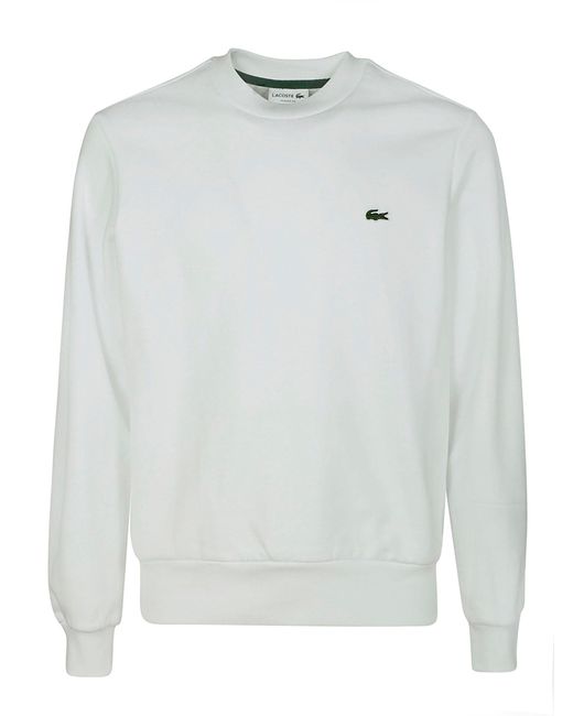 Lacoste Sweaters White for Men | Lyst