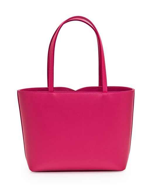 Dolce & Gabbana Pink Dg Shopping Bag Small