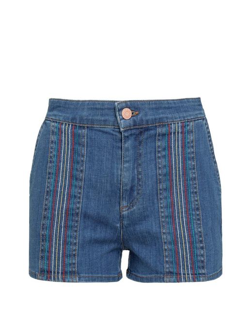 See By Chloé Blue Shorts