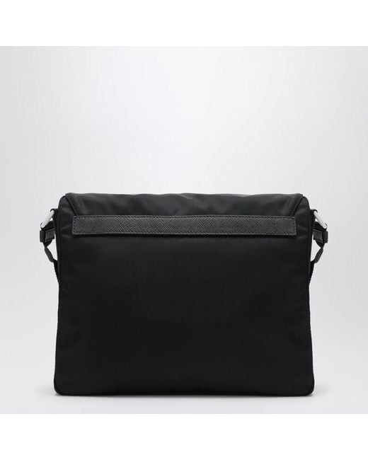 Prada Black Crossbody Bag In Re-nylon