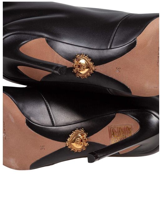 Dolce & Gabbana Black Dolce & Gabbana Leather Boot