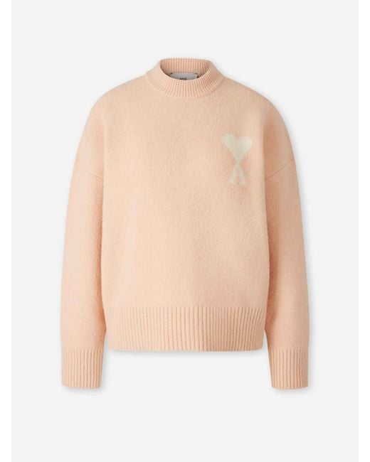 AMI Natural Knit Sweater