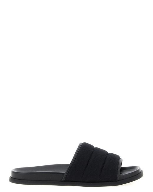 Gucci Black Gg Slides for men
