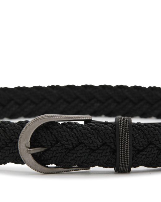 Brunello Cucinelli Black Belts