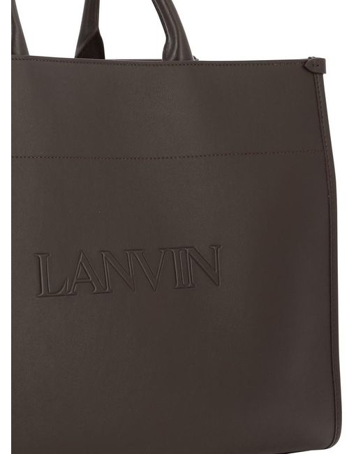 Lanvin Black "mm" Tote Bag